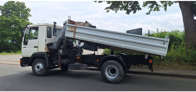 MAN 10.163 Kipper mit Kran+Greifer - شاحنة قلاب: صورة 2 MAN 10.163 Kipper mit Kran+Greifer - شاحنة قلاب: صورة 2