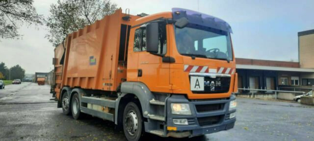 MAN 26.320 Müllwagen Faun Variopress - شاحنة النفايات: صورة 1 MAN 26.320 Müllwagen Faun Variopress - شاحنة النفايات: صورة 1