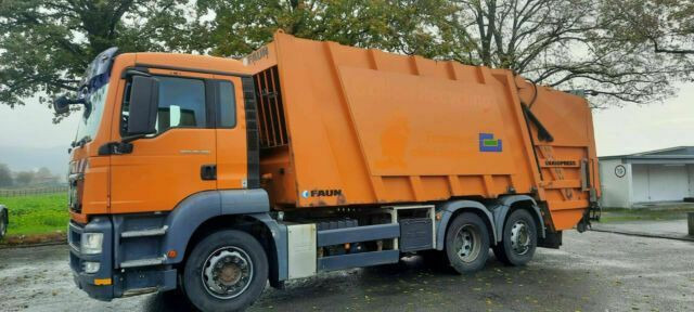 MAN 26.320 Müllwagen Faun Variopress - شاحنة النفايات: صورة 3 MAN 26.320 Müllwagen Faun Variopress - شاحنة النفايات: صورة 3