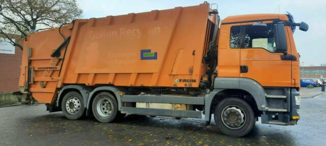 MAN 26.320 Müllwagen Faun Variopress - شاحنة النفايات: صورة 5 MAN 26.320 Müllwagen Faun Variopress - شاحنة النفايات: صورة 5