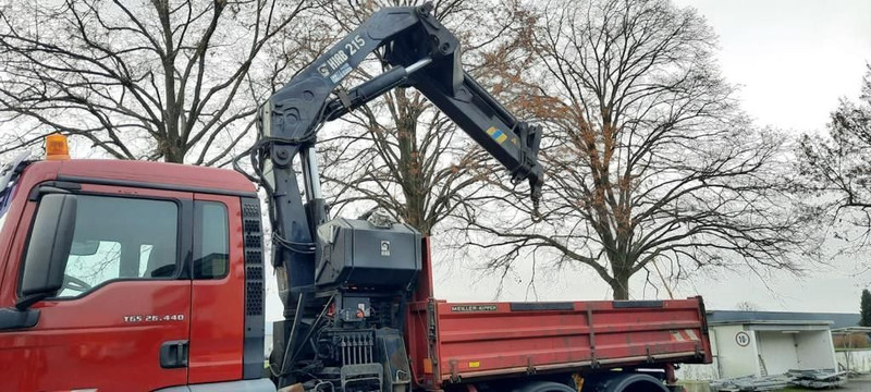 MAN 26.440TGS Kipper+Kran Meiller/Stahl - شاحنة قلاب, شاحنة كرين: صورة 3 MAN 26.440TGS Kipper+Kran Meiller/Stahl - شاحنة قلاب, شاحنة كرين: صورة 3