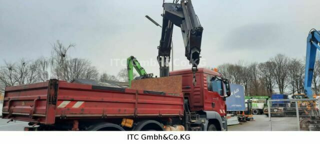 MAN 26.440TGS Kipper+Kran Meiller/Stahl - شاحنة قلاب, شاحنة كرين: صورة 2 MAN 26.440TGS Kipper+Kran Meiller/Stahl - شاحنة قلاب, شاحنة كرين: صورة 2