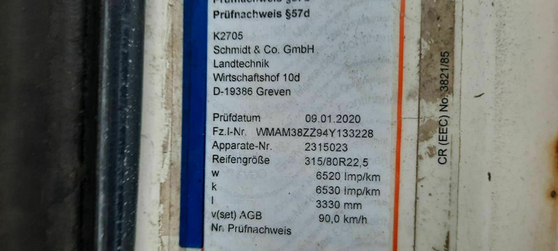 شاحنة نقل المخلفات MAN ME 18.250PS Absetzkipper Meiller/Aufbau /Tele: صورة 8