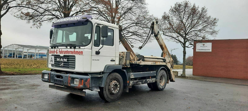 شاحنة نقل المخلفات MAN ME 18.250PS Absetzkipper Meiller/Aufbau /Tele: صورة 6