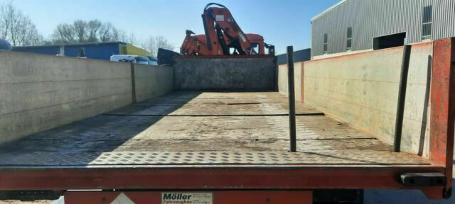 MAN ME18.284 mit Kran Not Aus Hiab 122B - شاحنات مسطحة, شاحنة كرين: صورة 5 MAN ME18.284 mit Kran Not Aus Hiab 122B - شاحنات مسطحة, شاحنة كرين: صورة 5