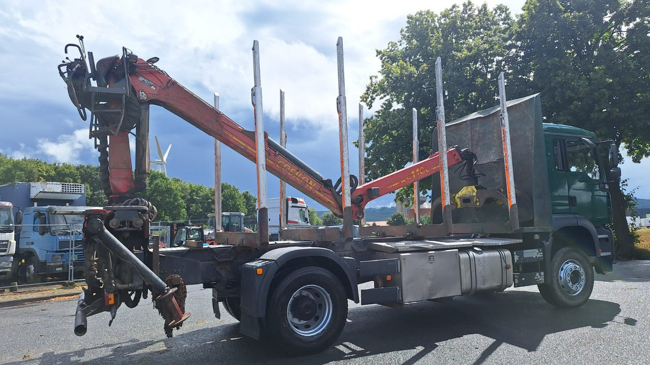 MAN TGA 18.480 Holz LKW - شاحنة قطع الأشجار, شاحنة كرين: صورة 5 MAN TGA 18.480 Holz LKW - شاحنة قطع الأشجار, شاحنة كرين: صورة 5