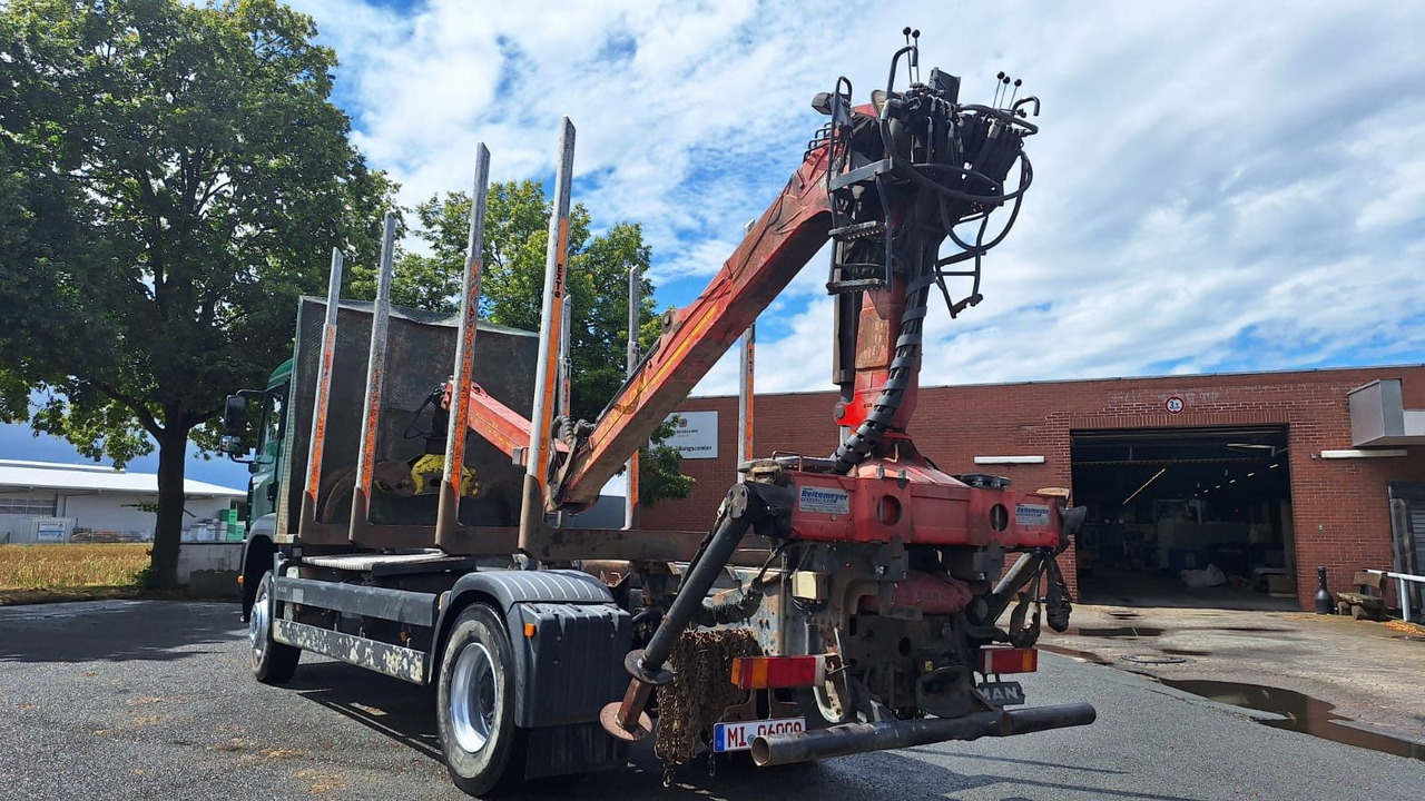 MAN TGA 18.480 Holz LKW - شاحنة قطع الأشجار, شاحنة كرين: صورة 4 MAN TGA 18.480 Holz LKW - شاحنة قطع الأشجار, شاحنة كرين: صورة 4