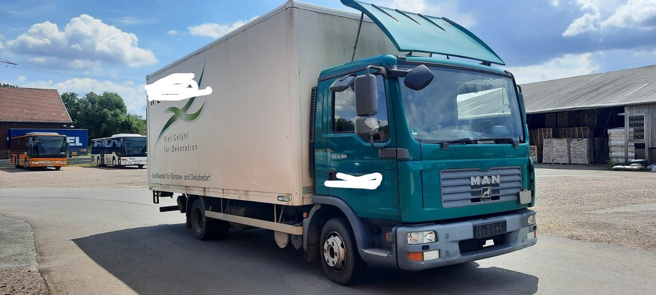 شاحنة مغلقة الصندوق MAN TGL 8.180 Koffer: صورة 1