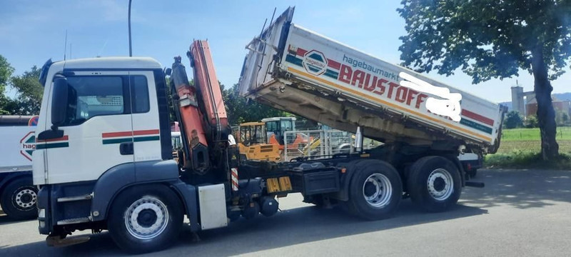 MAN TGS 26.400 Kipper Mit Kran/Funk - شاحنات مسطحة, شاحنة كرين: صورة 3 MAN TGS 26.400 Kipper Mit Kran/Funk - شاحنات مسطحة, شاحنة كرين: صورة 3