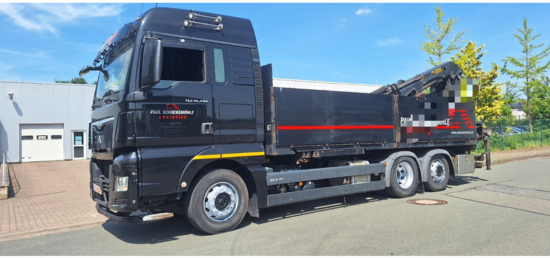 MAN TGX 26.440 6x2 LLW Pritsche mit Kran Palfinge - شاحنات مسطحة, شاحنة كرين: صورة 5 MAN TGX 26.440 6x2 LLW Pritsche mit Kran Palfinge - شاحنات مسطحة, شاحنة كرين: صورة 5