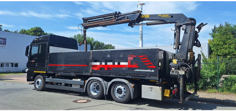 MAN TGX 26.440 6x2 LLW Pritsche mit Kran Palfinge - شاحنات مسطحة, شاحنة كرين: صورة 2 MAN TGX 26.440 6x2 LLW Pritsche mit Kran Palfinge - شاحنات مسطحة, شاحنة كرين: صورة 2