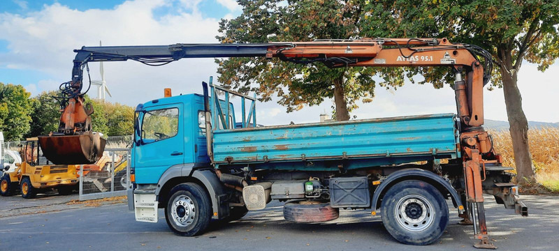 Mercedes-Benz 1828K 4x2 Kipper KRAN+Funk/Greifer - شاحنة قلاب, شاحنة كرين: صورة 3 Mercedes-Benz 1828K 4x2 Kipper KRAN+Funk/Greifer - شاحنة قلاب, شاحنة كرين: صورة 3