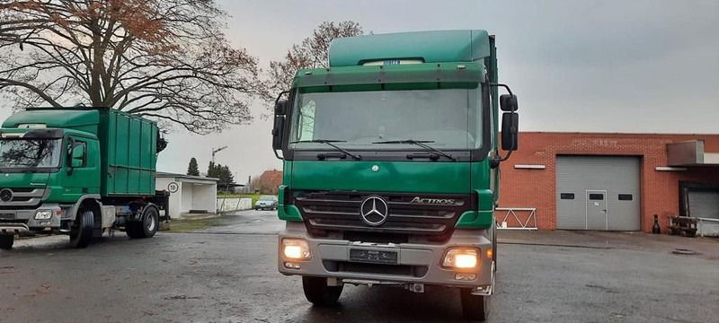 Mercedes-Benz 1841K 4x2 Actros Kipper mit Kran+Greifer - شاحنة قلاب, شاحنة كرين: صورة 2 Mercedes-Benz 1841K 4x2 Actros Kipper mit Kran+Greifer - شاحنة قلاب, شاحنة كرين: صورة 2