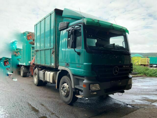 Mercedes-Benz 1841SZM Blatt/Blatt Klima M.Haus 1-Hand - شاحنة قلاب: صورة 1 Mercedes-Benz 1841SZM Blatt/Blatt Klima M.Haus 1-Hand - شاحنة قلاب: صورة 1