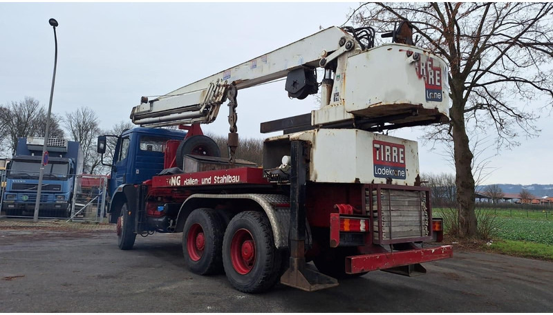 Mercedes-Benz 2629 AK Motorwagen mit Kran Dachdeckerkran6x6 - شاحنة كرين: صورة 5 Mercedes-Benz 2629 AK Motorwagen mit Kran Dachdeckerkran6x6 - شاحنة كرين: صورة 5