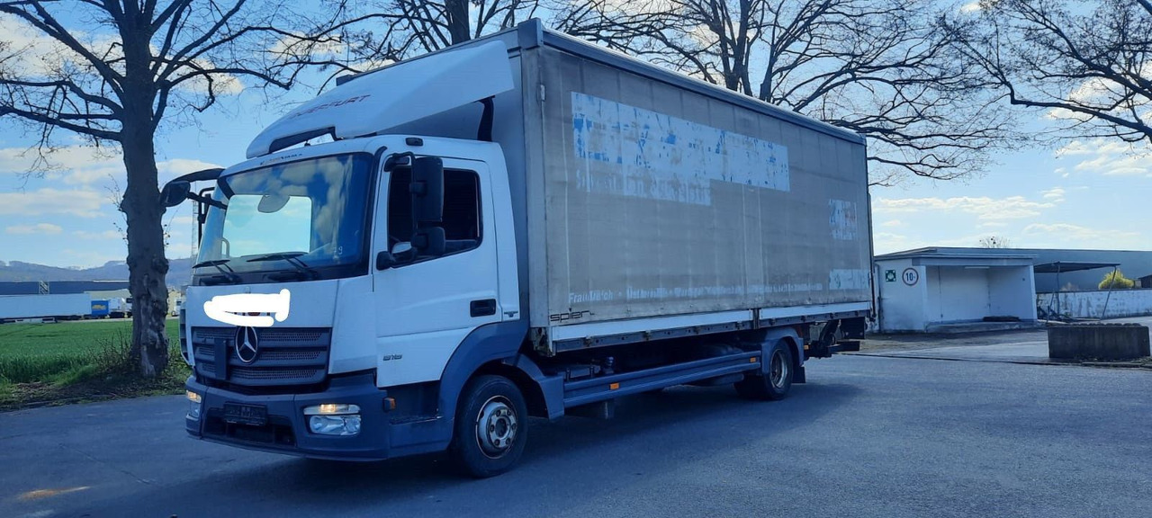 Mercedes-Benz 816 Atego 4x2 Plane Spriegel Klima - شاحنة ستارة جانبية: صورة 5 Mercedes-Benz 816 Atego 4x2 Plane Spriegel Klima - شاحنة ستارة جانبية: صورة 5