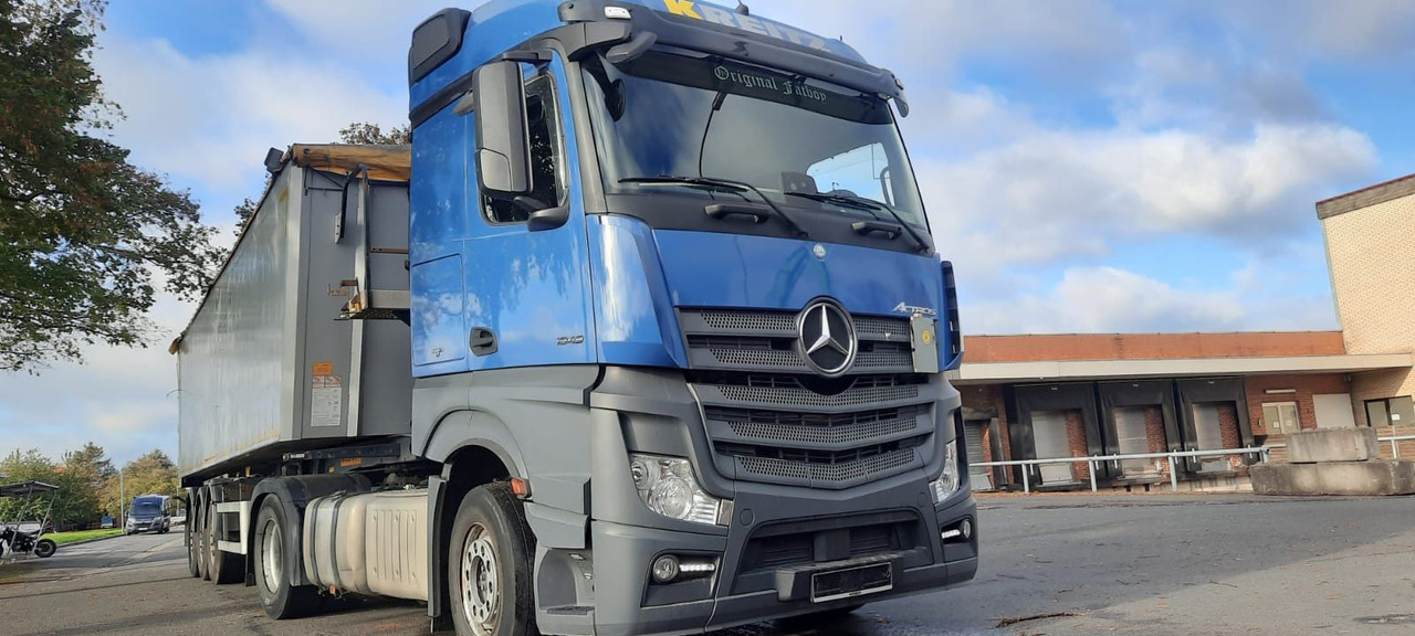 Mercedes-Benz Actros 1843LS 4x2 G.Haus/Hochdach Kipphyd./2-Kre - وحدة جر: صورة 1 Mercedes-Benz Actros 1843LS 4x2 G.Haus/Hochdach Kipphyd./2-Kre - وحدة جر: صورة 1