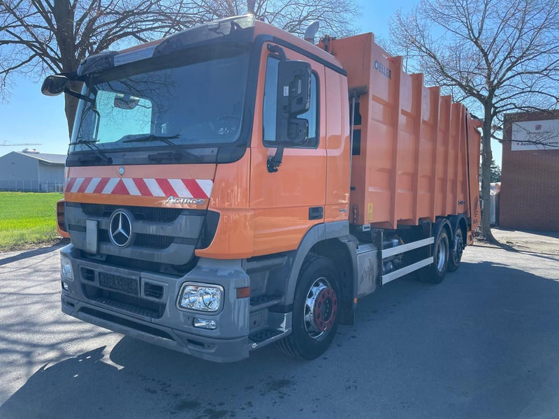 Mercedes-Benz Actros 2536 6x2 Blatt/Luft Müllwagen - شاحنة النفايات: صورة 1 Mercedes-Benz Actros 2536 6x2 Blatt/Luft Müllwagen - شاحنة النفايات: صورة 1