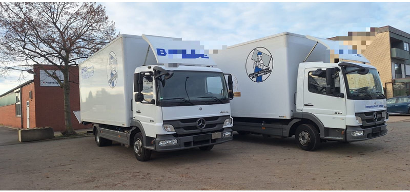 Mercedes-Benz Atego 816 - شاحنة مقفلة: صورة 1 Mercedes-Benz Atego 816 - شاحنة مقفلة: صورة 1