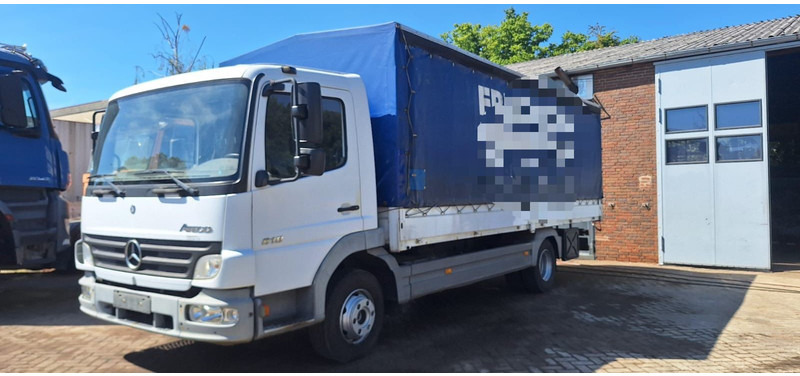 Mercedes-Benz Sprinter 818 Pritsche Plane - شاحنة ستارة: صورة 2 Mercedes-Benz Sprinter 818 Pritsche Plane - شاحنة ستارة: صورة 2