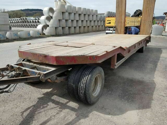 Müller-Mitteltal Tieflader - مقطورة مسطحة منخفضة: صورة 1 Müller-Mitteltal Tieflader - مقطورة مسطحة منخفضة: صورة 1