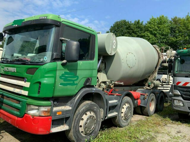Scania P340PS 8x4 Blatt/Blatt 1-Hand - شاحنة خلاطة خرسانة: صورة 1 Scania P340PS 8x4 Blatt/Blatt 1-Hand - شاحنة خلاطة خرسانة: صورة 1