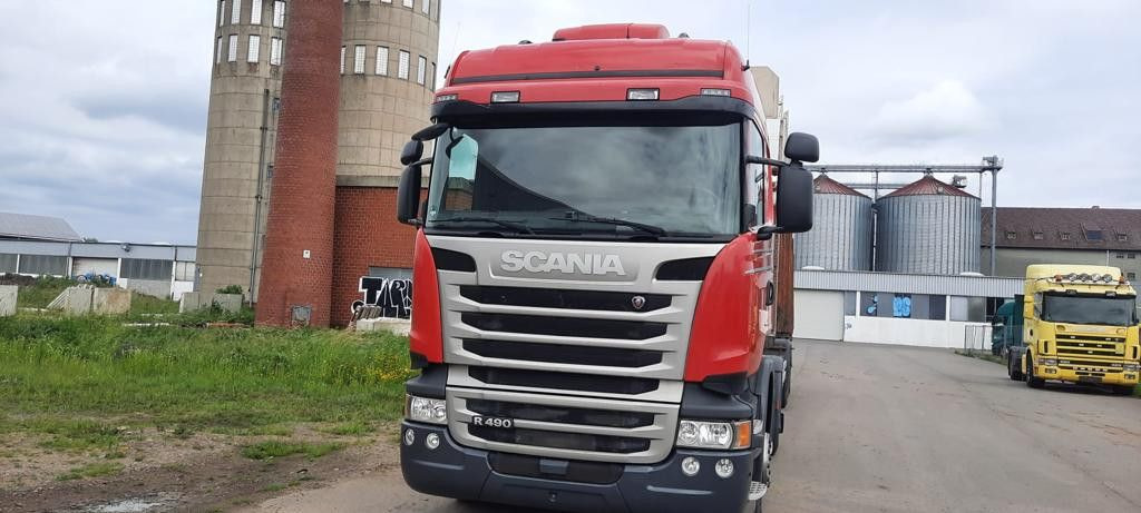 Scania R490 SZM E6 Blatt/Luft G.Haus/Hochdach - وحدة جر: صورة 3 Scania R490 SZM E6 Blatt/Luft G.Haus/Hochdach - وحدة جر: صورة 3