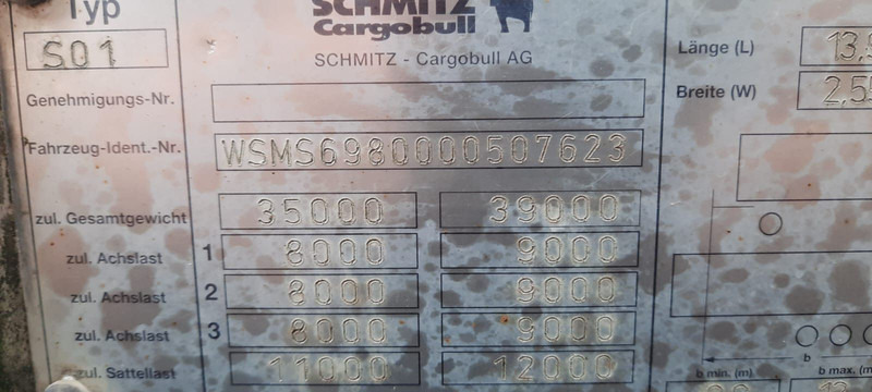 Schmitz Cargobull 3-Achser Pritsche Plane - نصف مقطورة ستارة: صورة 5 Schmitz Cargobull 3-Achser Pritsche Plane - نصف مقطورة ستارة: صورة 5