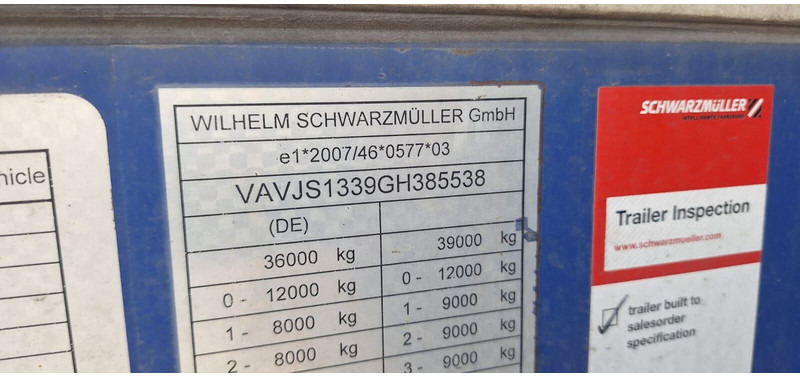 Schwarzmüller - نصف مقطورة ستارة: صورة 5 Schwarzmüller - نصف مقطورة ستارة: صورة 5