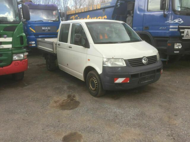 Volkswagen Transporter Pritsche Doka - شاحنة مفتوحة: صورة 1 Volkswagen Transporter Pritsche Doka - شاحنة مفتوحة: صورة 1