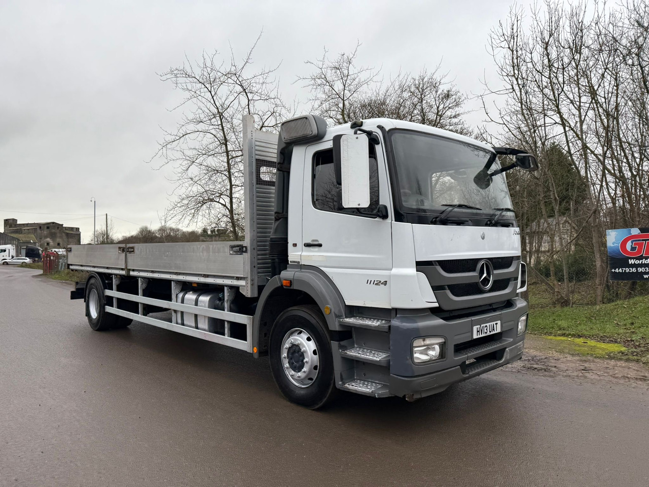 2013 Mercedes Axor 1824 Dropside Truck - شاحنات مسطحة: صورة 5 2013 Mercedes Axor 1824 Dropside Truck - شاحنات مسطحة: صورة 5