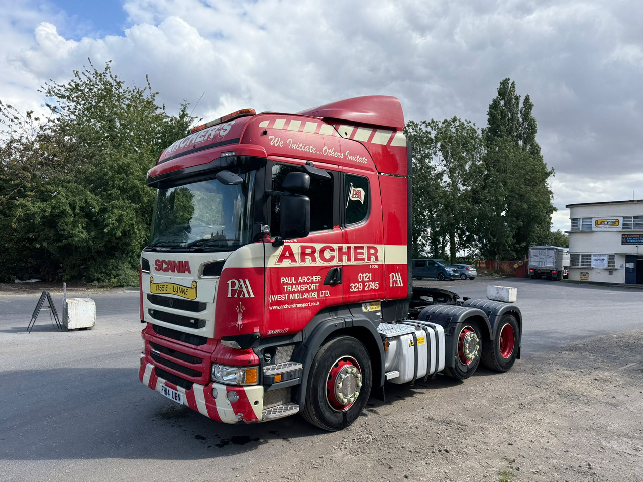 وحدة جر 2014 Scania R450 Tractor Unit: صورة 12