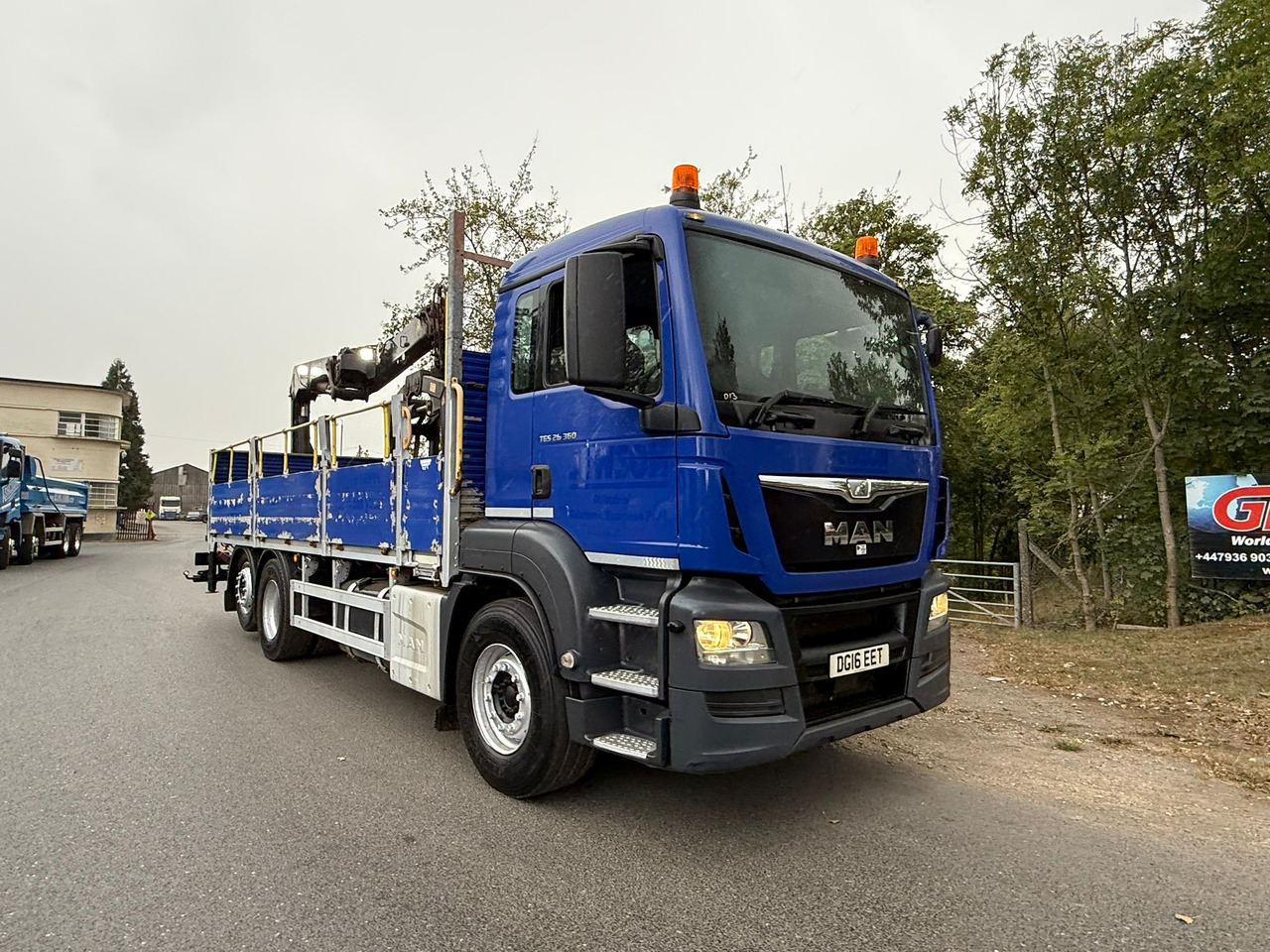 2016 MAN TGS 26.360 6X2 Drawbar Spec Brick Grab Truck - شاحنات مسطحة: صورة 5 2016 MAN TGS 26.360 6X2 Drawbar Spec Brick Grab Truck - شاحنات مسطحة: صورة 5