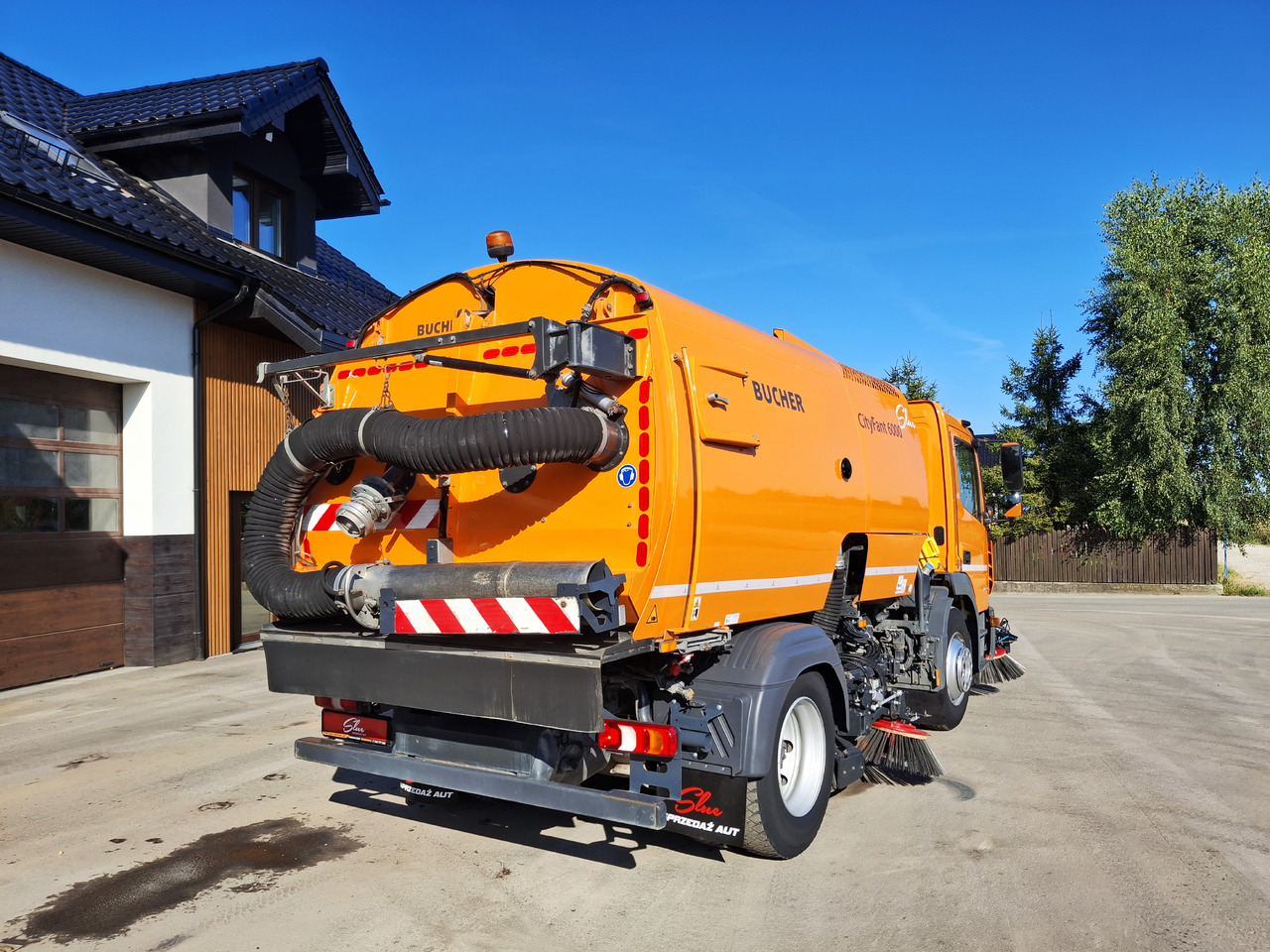 MERCEDES-BENZ Atego 1523 Zamiatarka Kehrmaschine BUCHER CityFant 6000 Euro 6 PM10 L/R Rura Do Liści - سياره كنس شوارع: صورة 4 MERCEDES-BENZ Atego 1523 Zamiatarka Kehrmaschine BUCHER CityFant 6000 Euro 6 PM10 L/R Rura Do Liści - سياره كنس شوارع: صورة 4