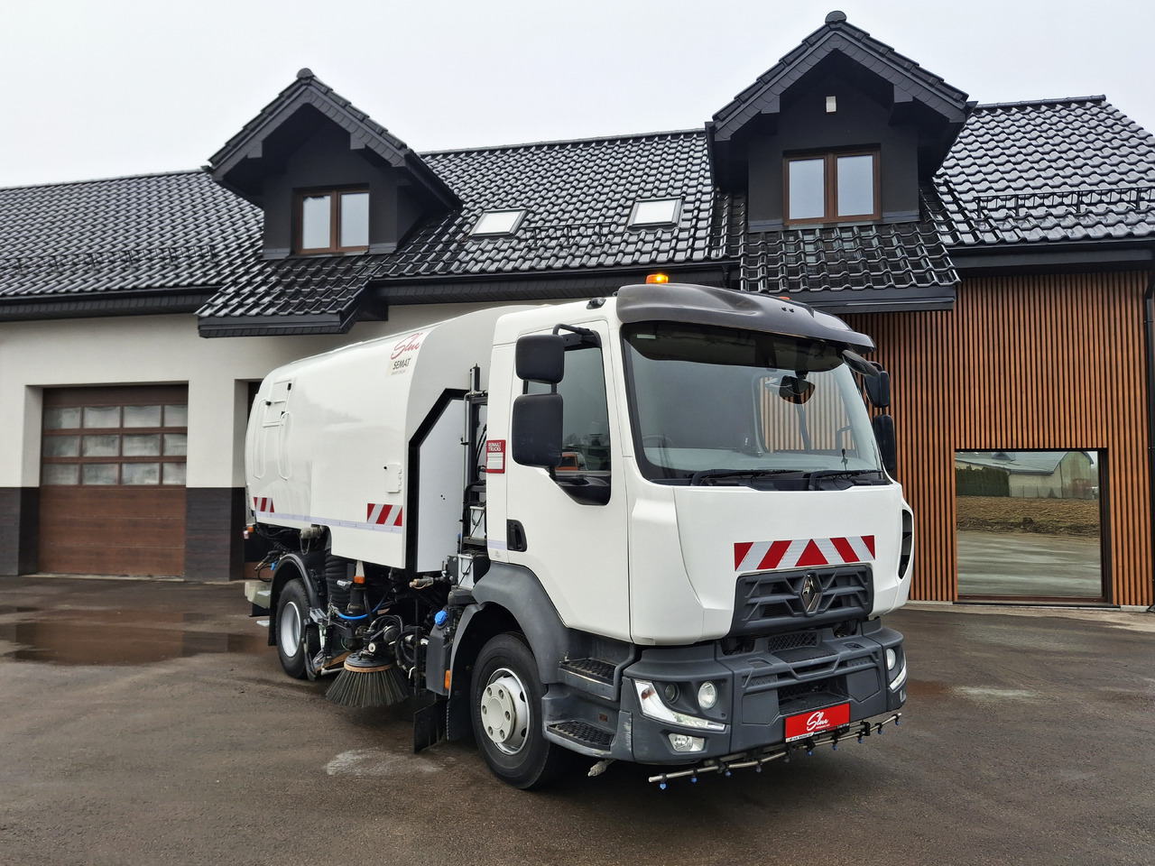 RENAULT D12 Zamiatarka Kehrmaschine SEMAT Zoeller Faun Karcher Euro 6 PM10 L/R 2017r - سياره كنس شوارع: صورة 1 RENAULT D12 Zamiatarka Kehrmaschine SEMAT Zoeller Faun Karcher Euro 6 PM10 L/R 2017r - سياره كنس شوارع: صورة 1