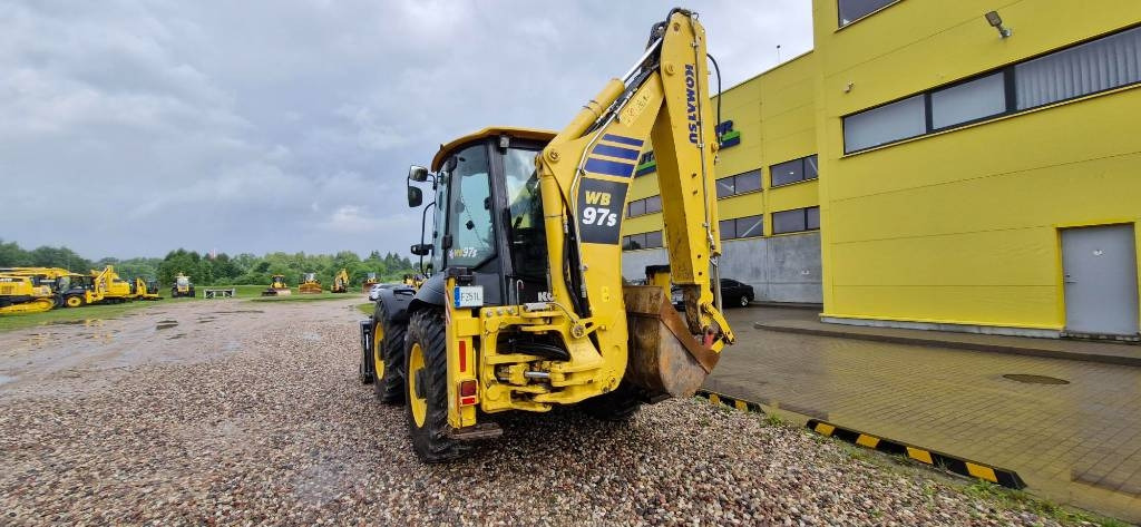 جرافة حفار Komatsu WB 97 R-8: صورة 6