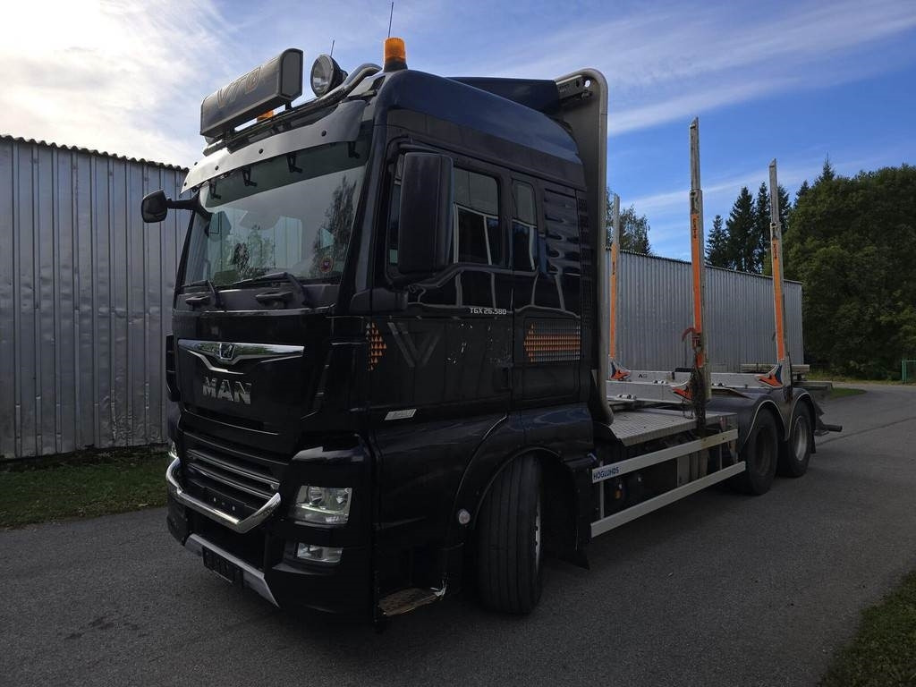 MAN TGX 26.580 6X4 EXTE - شاحنة قطع الأشجار: صورة 1 MAN TGX 26.580 6X4 EXTE - شاحنة قطع الأشجار: صورة 1