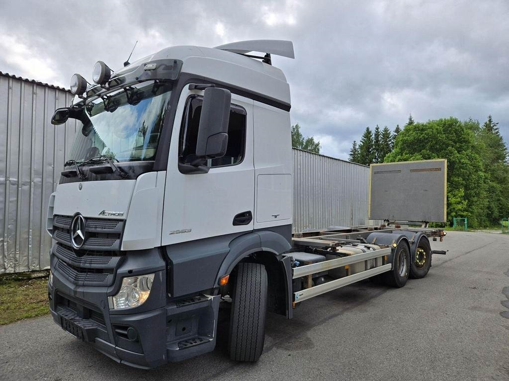 Mercedes-Benz ACTROS 2553 6X2 LAGAB - شاحنات الحاويات / جسم علوي قابل للتغيير شاحنة: صورة 1 Mercedes-Benz ACTROS 2553 6X2 LAGAB - شاحنات الحاويات / جسم علوي قابل للتغيير شاحنة: صورة 1