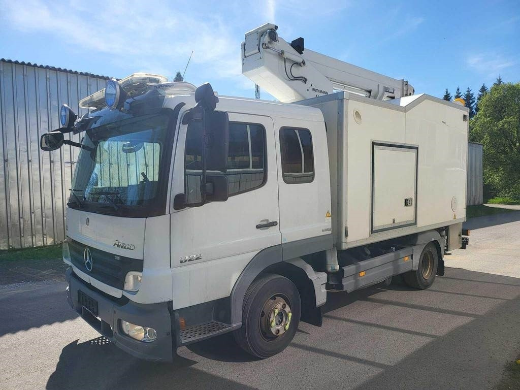 Mercedes-Benz ATEGO 822/ RUTHMANN STEIGER TK145 - منصة تلسكوبية محمولة على شاحنة: صورة 1 Mercedes-Benz ATEGO 822/ RUTHMANN STEIGER TK145 - منصة تلسكوبية محمولة على شاحنة: صورة 1