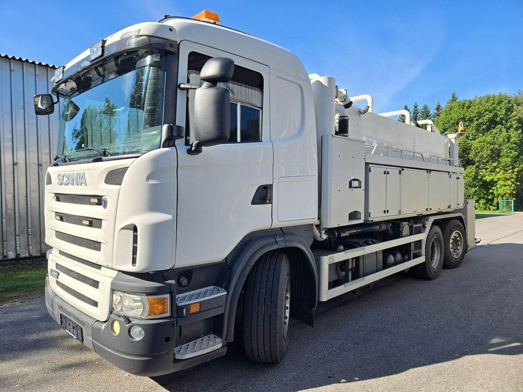 Scania G420 6X2 J. Hvidtved Larsen - شاحنة الشفط: صورة 1 Scania G420 6X2 J. Hvidtved Larsen - شاحنة الشفط: صورة 1