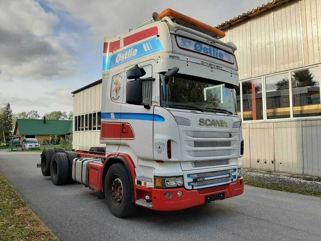 Scania R560 6X2 CHASSY 412kW - شاحنة هيكل كابينة: صورة 4 Scania R560 6X2 CHASSY 412kW - شاحنة هيكل كابينة: صورة 4
