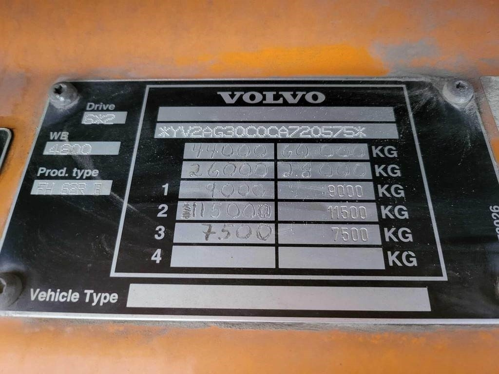 شاحنة الشفط Volvo FH500 6X2 ADR KORP&SON: صورة 29
