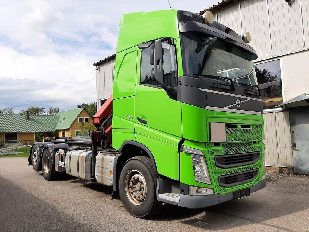 Volvo FH500 6X2 PALIFT + HMF 2120 K5 - شاحنة ذات خطاف: صورة 4 Volvo FH500 6X2 PALIFT + HMF 2120 K5 - شاحنة ذات خطاف: صورة 4