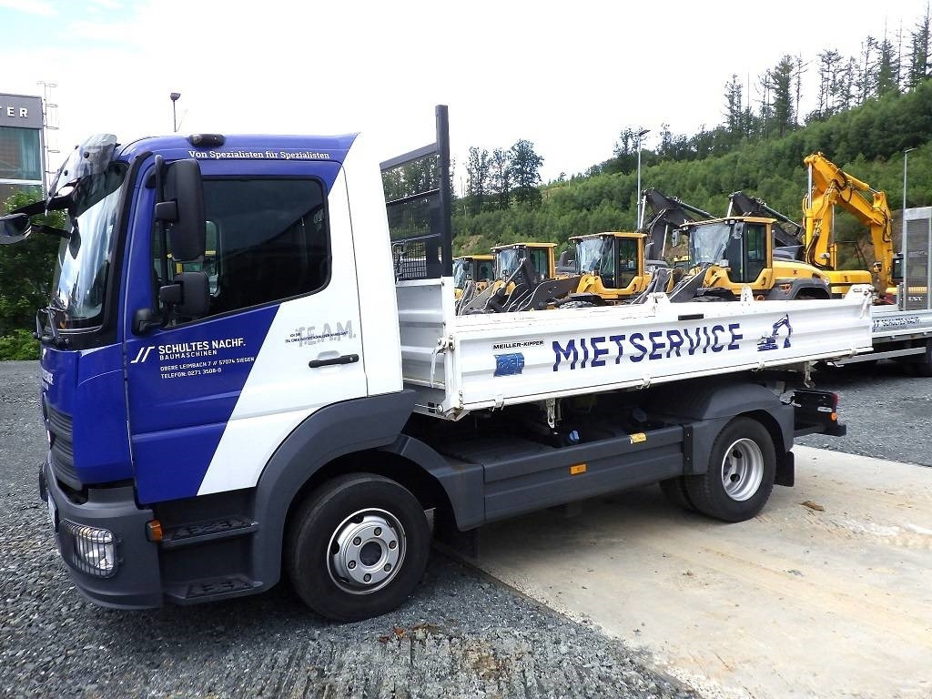 Mercedes-Benz Atego 1024 mit Meiller 3-Seitenkipper - شاحنة قلاب: صورة 1 Mercedes-Benz Atego 1024 mit Meiller 3-Seitenkipper - شاحنة قلاب: صورة 1
