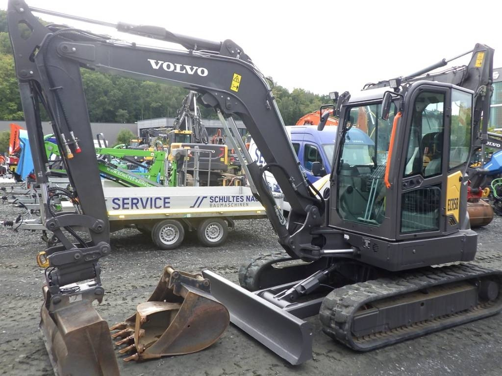 Volvo ECR 58 F  - حفارة مُصَّغرة: صورة 1 Volvo ECR 58 F  - حفارة مُصَّغرة: صورة 1