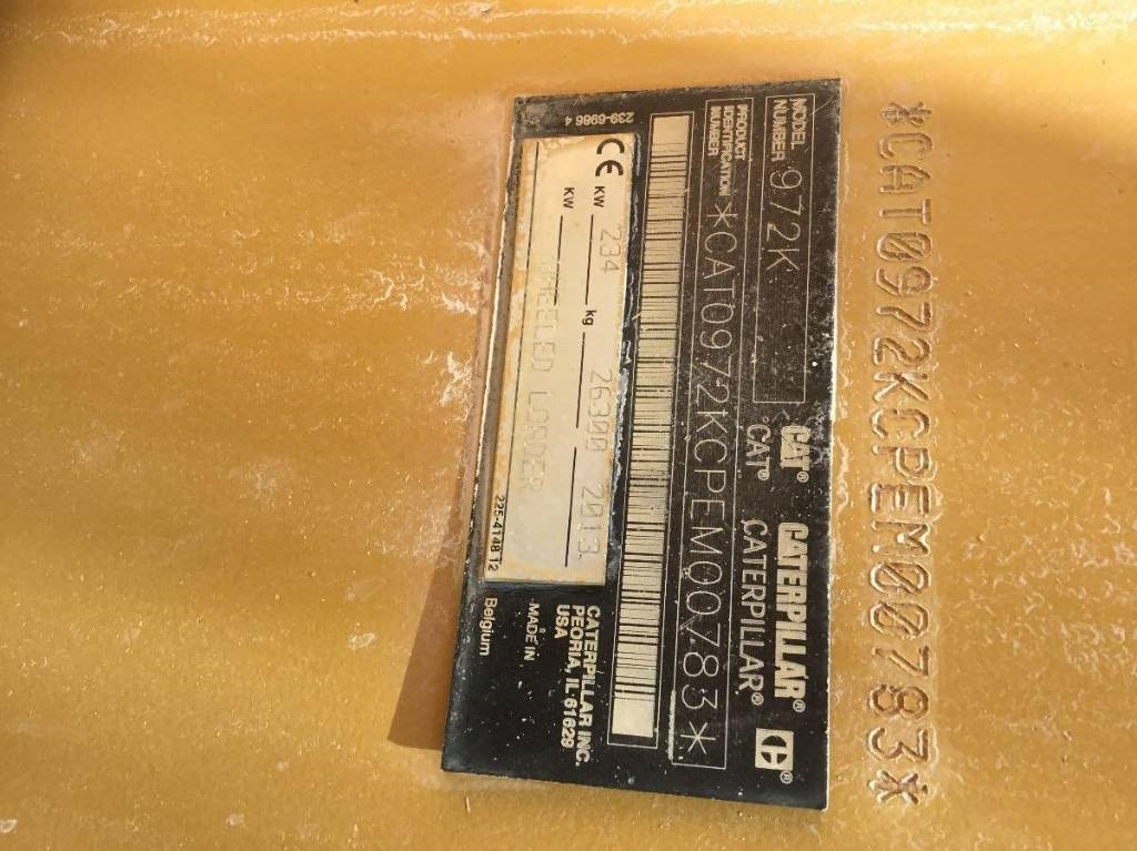 اللودر بعجل CAT 972 K: صورة 8 اللودر بعجل CAT 972 K: صورة 8