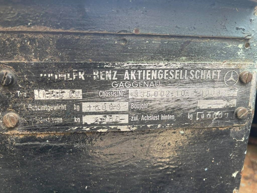 شاحنة قلاب Mercedes-Benz 1620LA 334: صورة 13