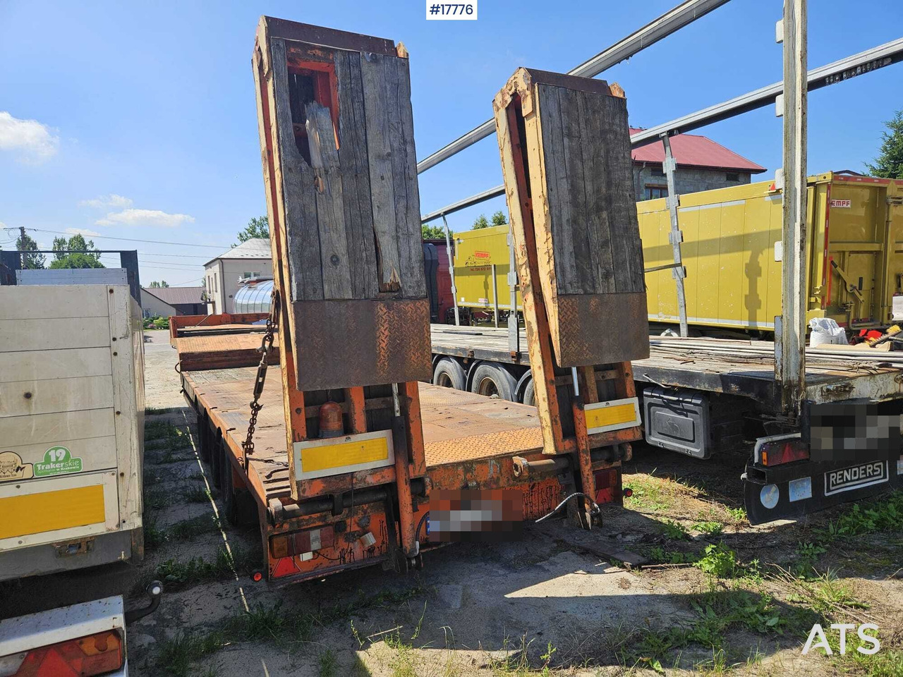 1992 Nooteboom OSD - عربة منخفضة مسطحة نصف مقطورة: صورة 5 1992 Nooteboom OSD - عربة منخفضة مسطحة نصف مقطورة: صورة 5