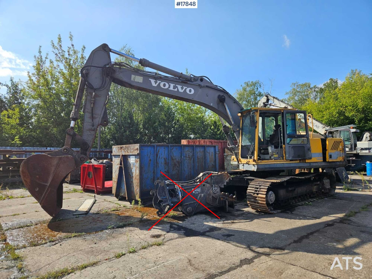 1999 Volvo EC 280 - حفار زحاف: صورة 1 1999 Volvo EC 280 - حفار زحاف: صورة 1
