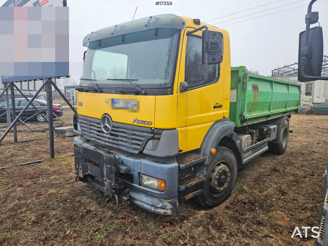 2003 Mercedes-Benz Atego 1823 - شاحنة قلاب: صورة 1 2003 Mercedes-Benz Atego 1823 - شاحنة قلاب: صورة 1
